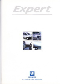 Autoprospekt Peugeot Expert Oktober 1999
