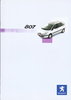Autoprospekt Peugeot 807 April 2002