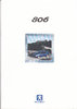 Autoprospekt Peugeot 806 Juni 2000