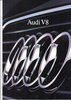 Autoprospekt Audi V8 Juni 1990