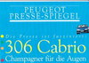 Autoprospekt Peugeot 306 Cabrio 1994