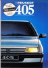 Autoprospekt Peugeot 405 1988