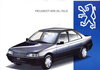 Autoprospekt Peugeot 405 GL GLD Juli 1993