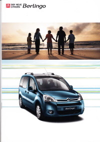 Autoprospekt Citroen Berlingo Mai 2008