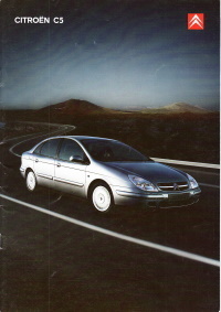 Autoprospekt Citroen C5 Februar 2001