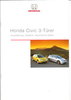 Technikprospekt Honda Civic 3-Türer 9 - 2001