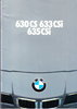 Autoprospekt BMW 630 CS 633 CSI  635 CSI 2 - 1978