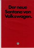Autoprospekt VW Santana April 1982