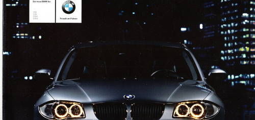 Autoprospekt BMW 1er 1 - 2004