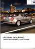 Autoprospekt BMW 1er Cabrio 2 - 2009