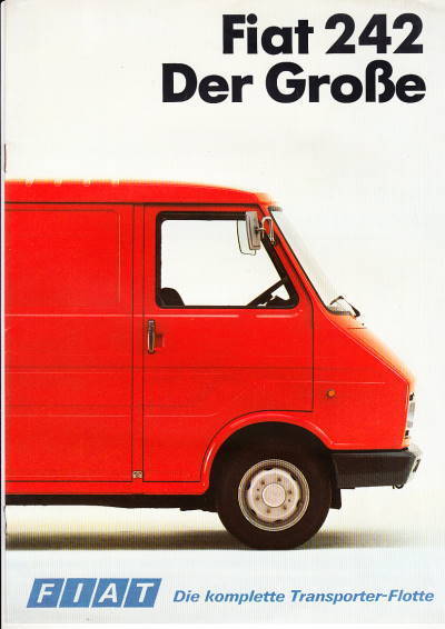 Autoprospekt Fiat 242 September 1979
