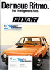 Auto-Prospekt Fiat Ritmo September 1978