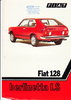 Autoprospekt Fiat 128 berlinetta LS 2 - 1977