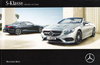 Autoprospekt Mercedes S Klasse Coupe Cabriolet 10 - 2015