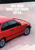 Autoprospekt BMW 3er Coupe 1 - 1992