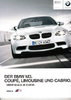 Autoprospekt BMW M3 Coupe Limousine Cabrio 2 - 2009