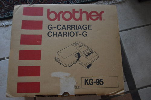 Brother KG 95 Elektrikschlitten neuwertig
