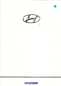 Pressemappe Hyundai Programm Genf 1995