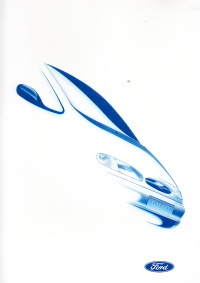 Pressemappe Ford Media Cocktail Reception 1995