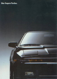 Toyota Supra Turbo Autoprospekt Februar 1988