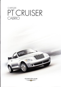 Autoprospekt Chrysler PT Cruiser Cabrio 10 - 2006