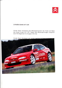 Presse-Information Citroen Xsara Kit Car