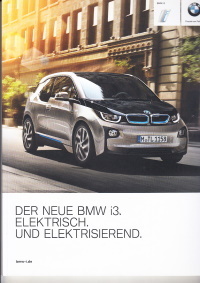 Autoprospekt BMW i3 2 - 2013