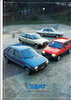 Autoprospekt Seat PKW Programm 1988