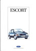 Auto-Prospekt Ford Escort Februar 1987
