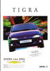 Autoprospekt Opel Tigra Oktober 1996