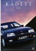 Autoprospekt Opel Kadett GSI März 1988