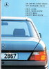 Auto-Prospekt Mercees W124 Diesel 1 - 1988