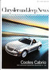 Autoprospekt Chrysler News Crossfire 2004