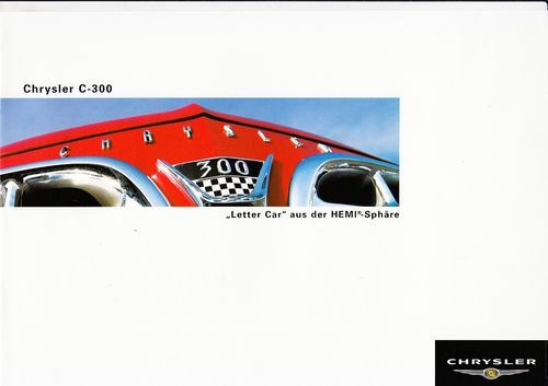 Autoprospekt Chrysler C-300