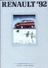 Auto-Prospekt Renault Programm 9 - 1991