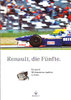 Autoprospekt Renault Formel 1 10 - 1996