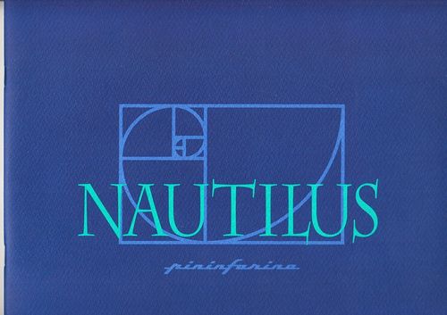 Autoprospekt Pininfarina Nautilus 1997