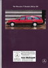 Autoprospekt Mercedes W 124 T Modell 10 - 1989