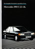 Autoprospekt Mercedes 190 E 2.3-16 11 - 1985