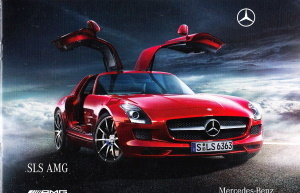 Autoprospekt Mercedes SLS AMG 9 - 2009