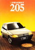 Autoprospekt Peugeot 205 1988