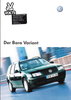 Autoprospekt VW Bora Variant Oktober 2003