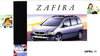 Autoprospekt Opel Zafira August 1998