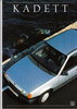 Autoprospekt Opel Kadett 2 - 1989