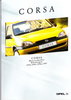 Autoprospekt Opel Corsa August 1998