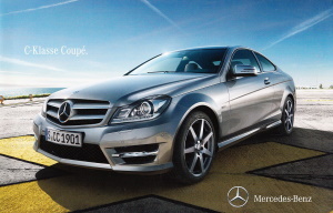 Autoprospekt Mercedes C Klasse Coupe 10 - 2010