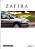Autoprospekt Opel Zafira Selection Dezember 2000