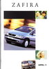Autoprospekt Opel Zafira Juli 2000
