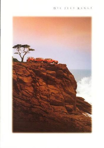 Autoprospekt Jeep Programm März 1999