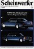 Autozeitschrift Mercedes Scheinwerfer S-Klasse 1985